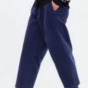 New MARNI UNIQLO WOMENS CORDUROY WIDE FIT Pants. NWT